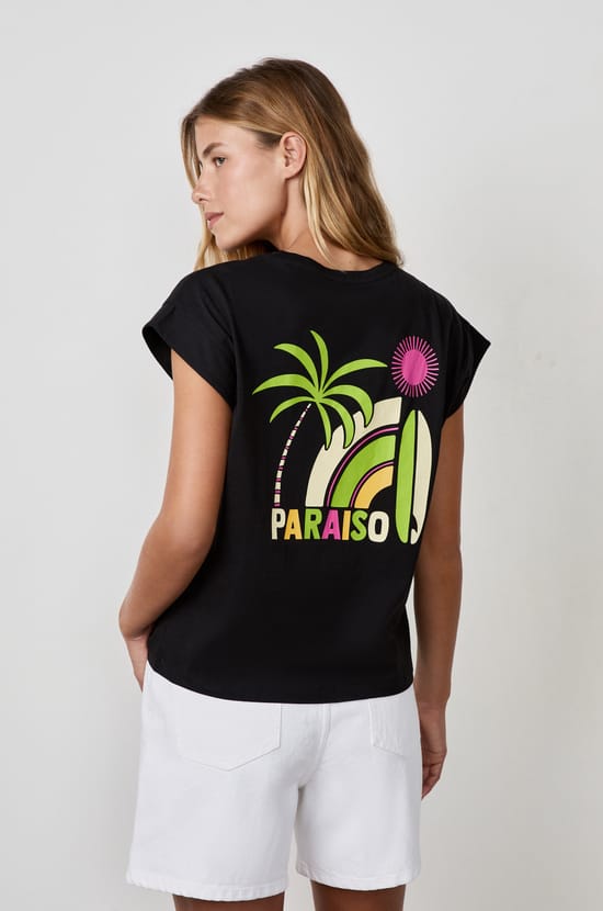 T-shirt imprim&eacute; en coton;${refinementColor}