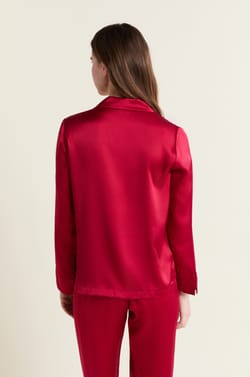 Silk Pyjama Shirt;${refinementColor}