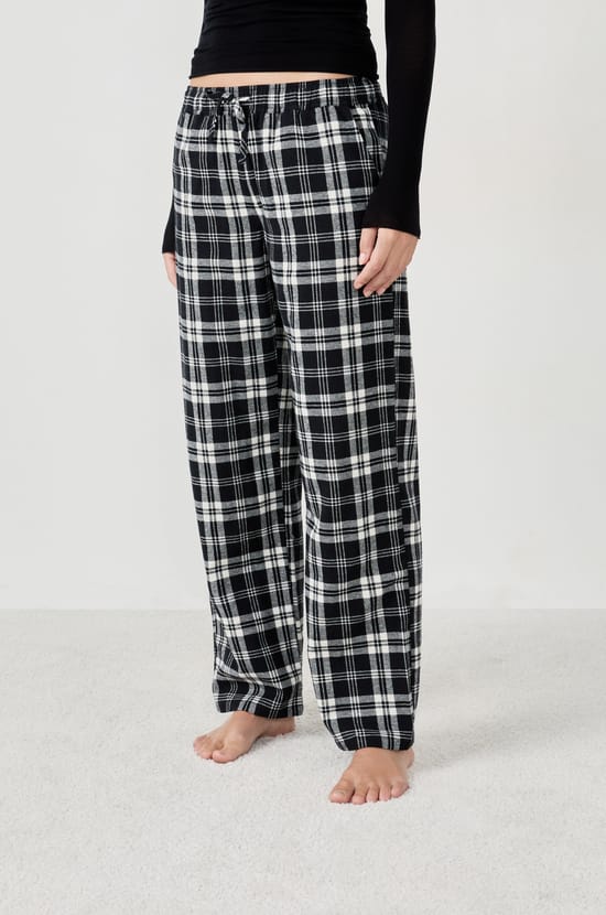 Pantalon de pyjama à carreaux;${refinementColor}