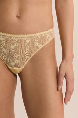 Lace Tanga Without Dye;${refinementColor}