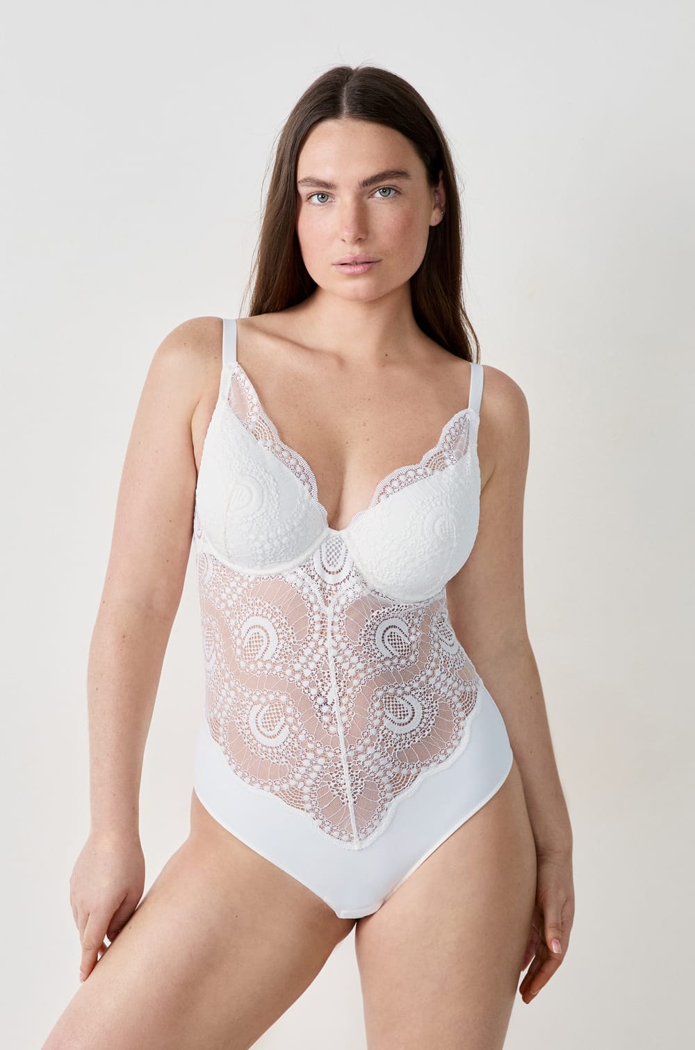 Lace Bodysuit;${refinementColor}