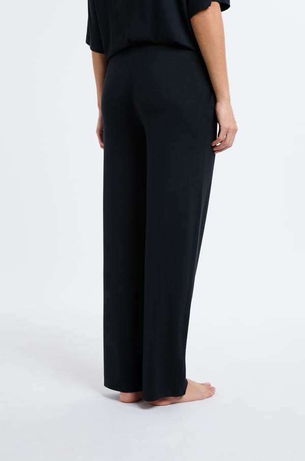 Wide Modal Pyjama Trousers;${refinementColor}