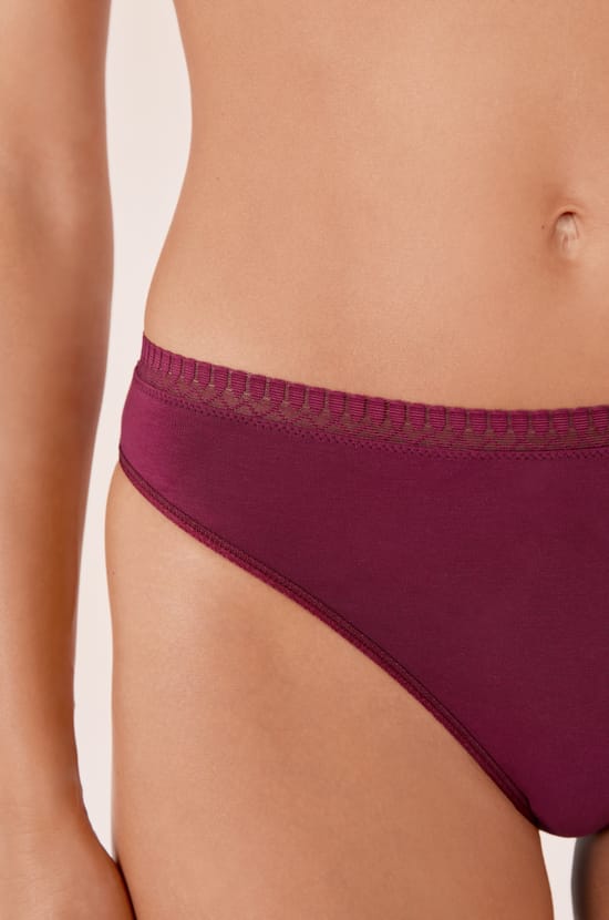 Culotte en coton;${refinementColor}
