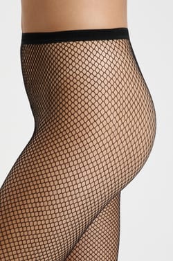 Collant fantaisie transparent;${refinementColor}
