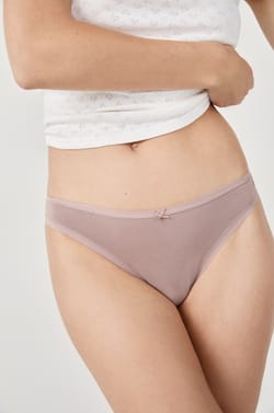 Lot de 3 strings en coton;${refinementColor}
