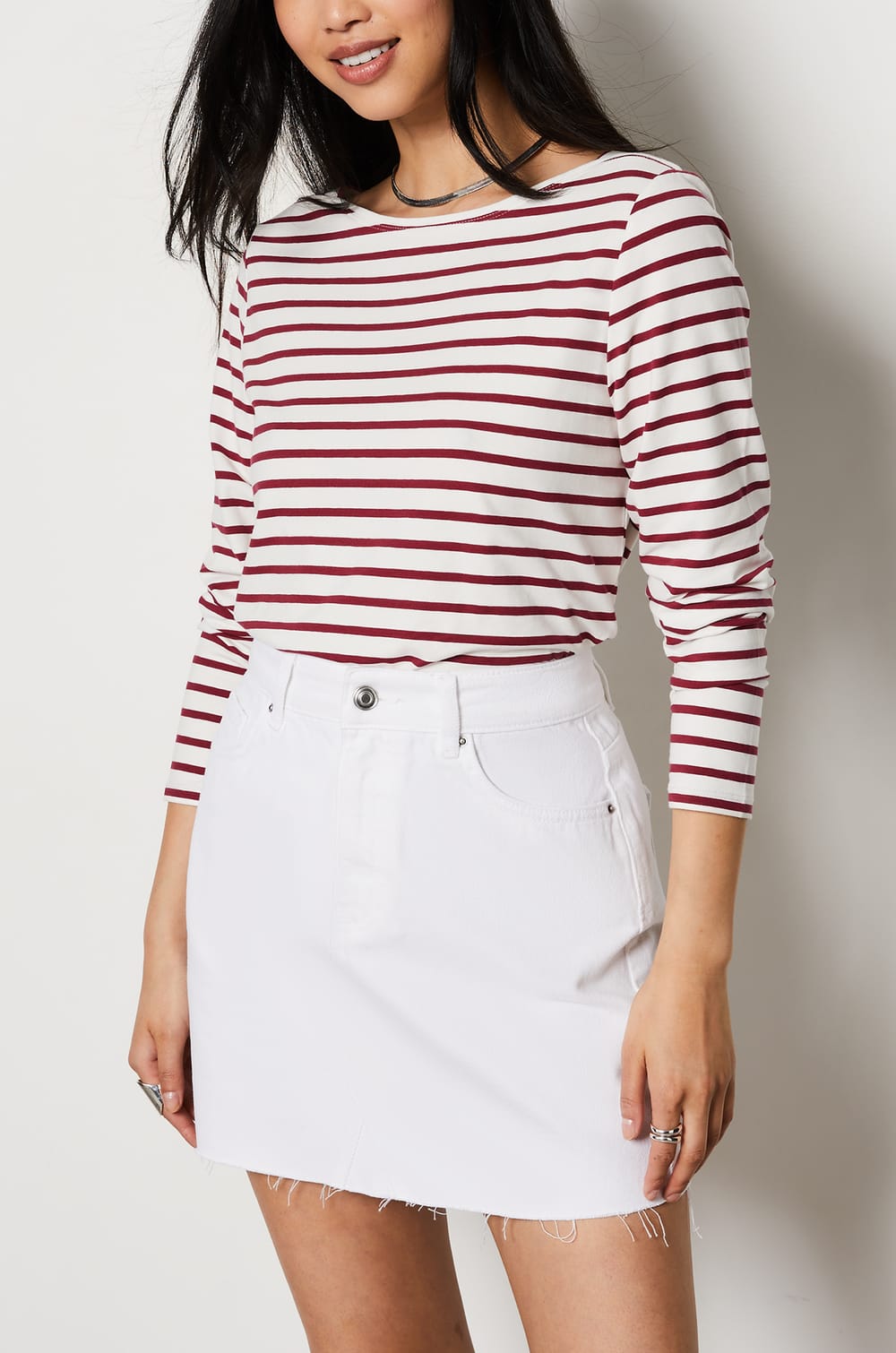 Camiseta marinera de manga larga;${refinementColor}