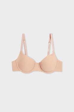 Microfiber Balconette Bra;${refinementColor}