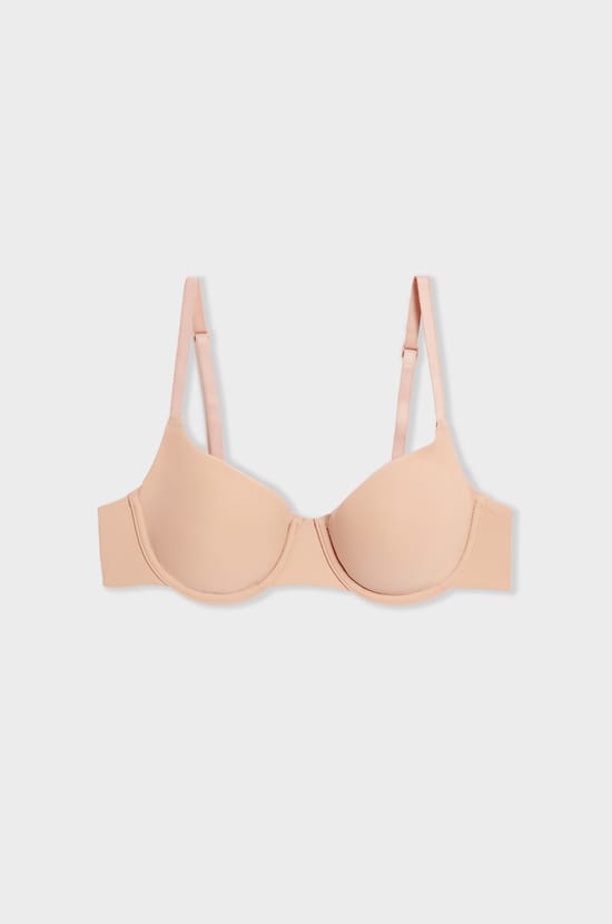 Microfiber Balconette Bra;${refinementColor}