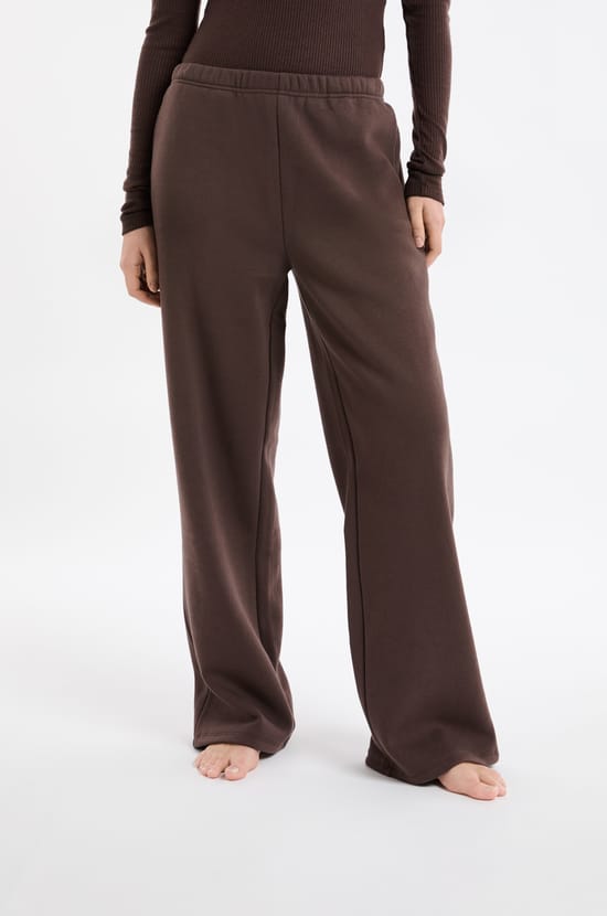 Pantalon de pyjama taille &eacute;lastiqu&eacute;e avec coton;${refinementColor}