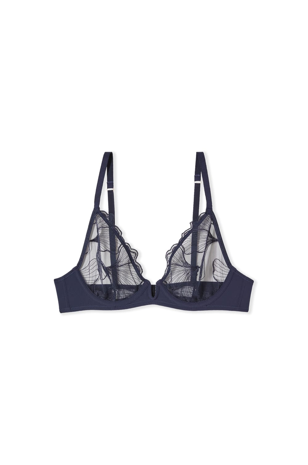 Embroidered Bra;${refinementColor}