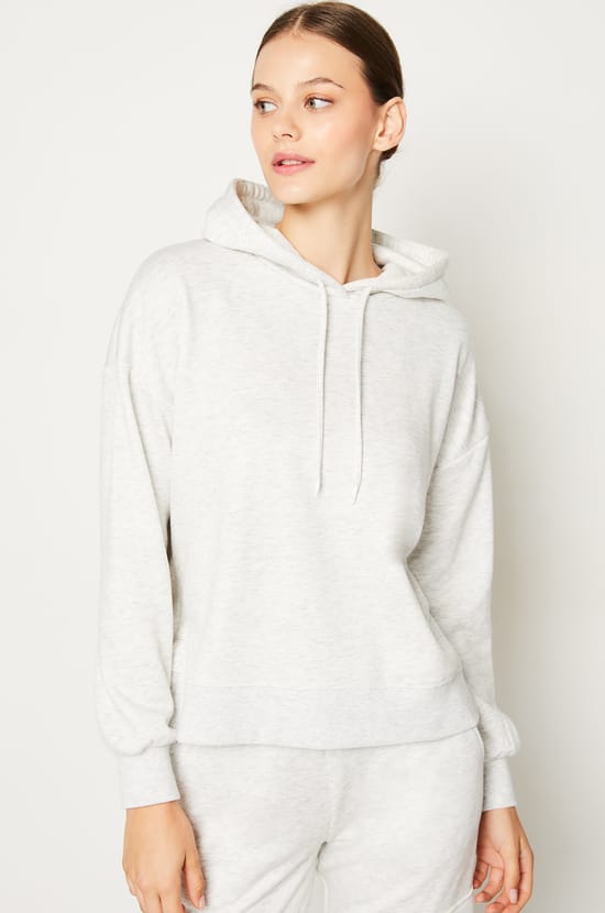 Pyjama Sweatshirt with Hood;${refinementColor}