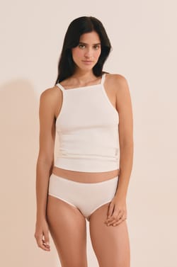 Set Of 3 Cotton Cheeky Panties;${refinementColor}