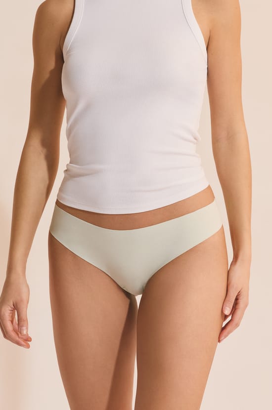 Culotte en coton sans couture;${refinementColor}