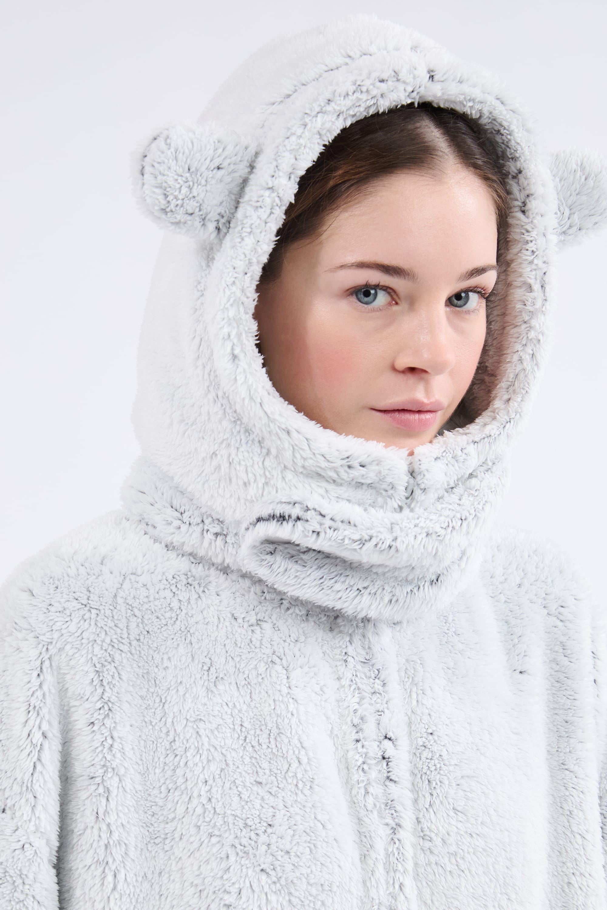 Fleece Jumpsuit - GIANI SPE - GRIS - ETAM