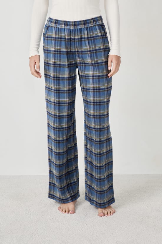 Pantalon de pyjama à carreaux;${refinementColor}