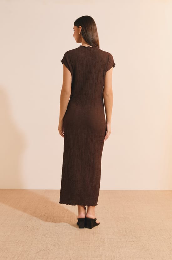 Robe longue mati&eacute;r&eacute;e;${refinementColor}