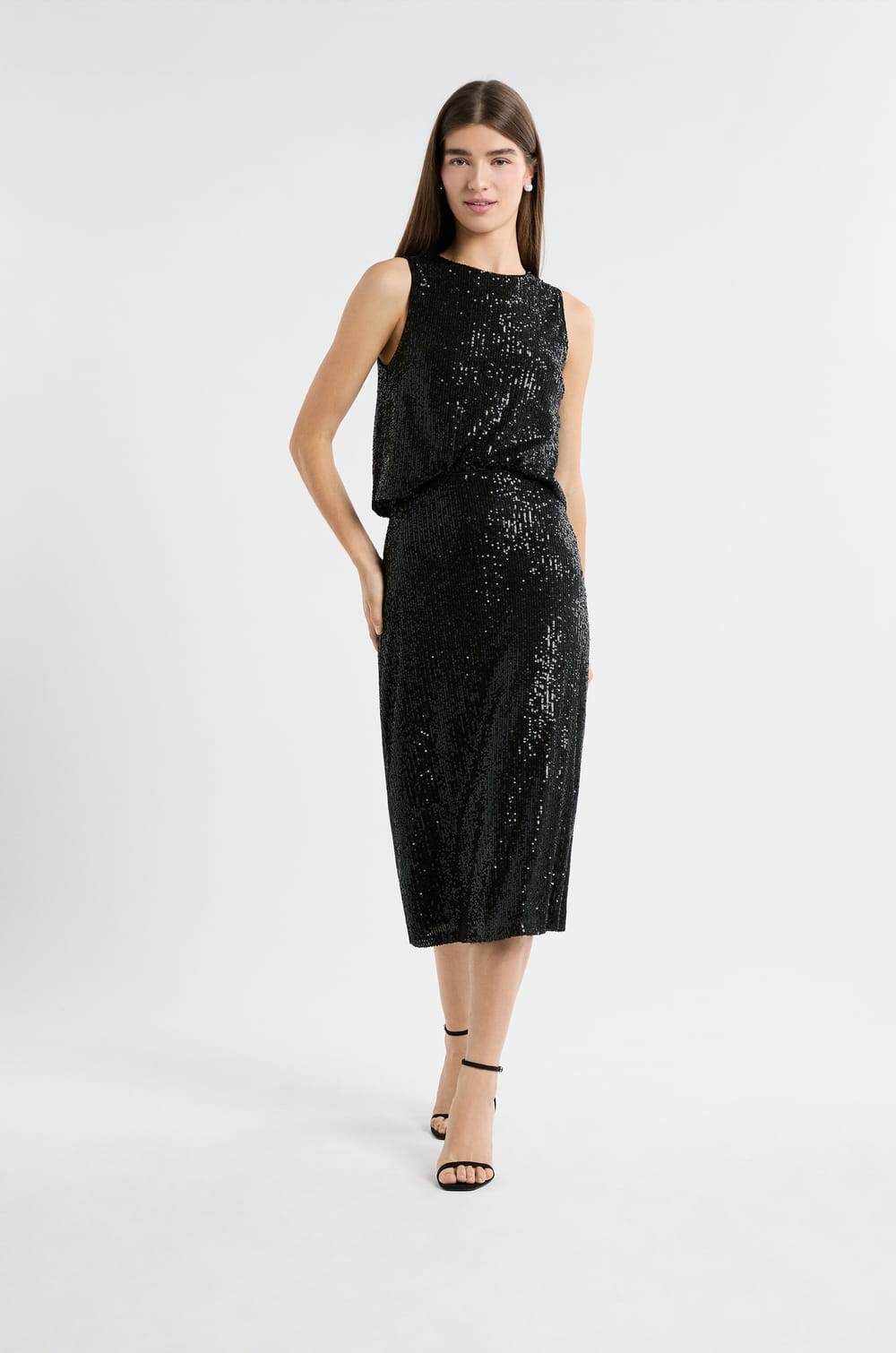 Top à sequins;${refinementColor}