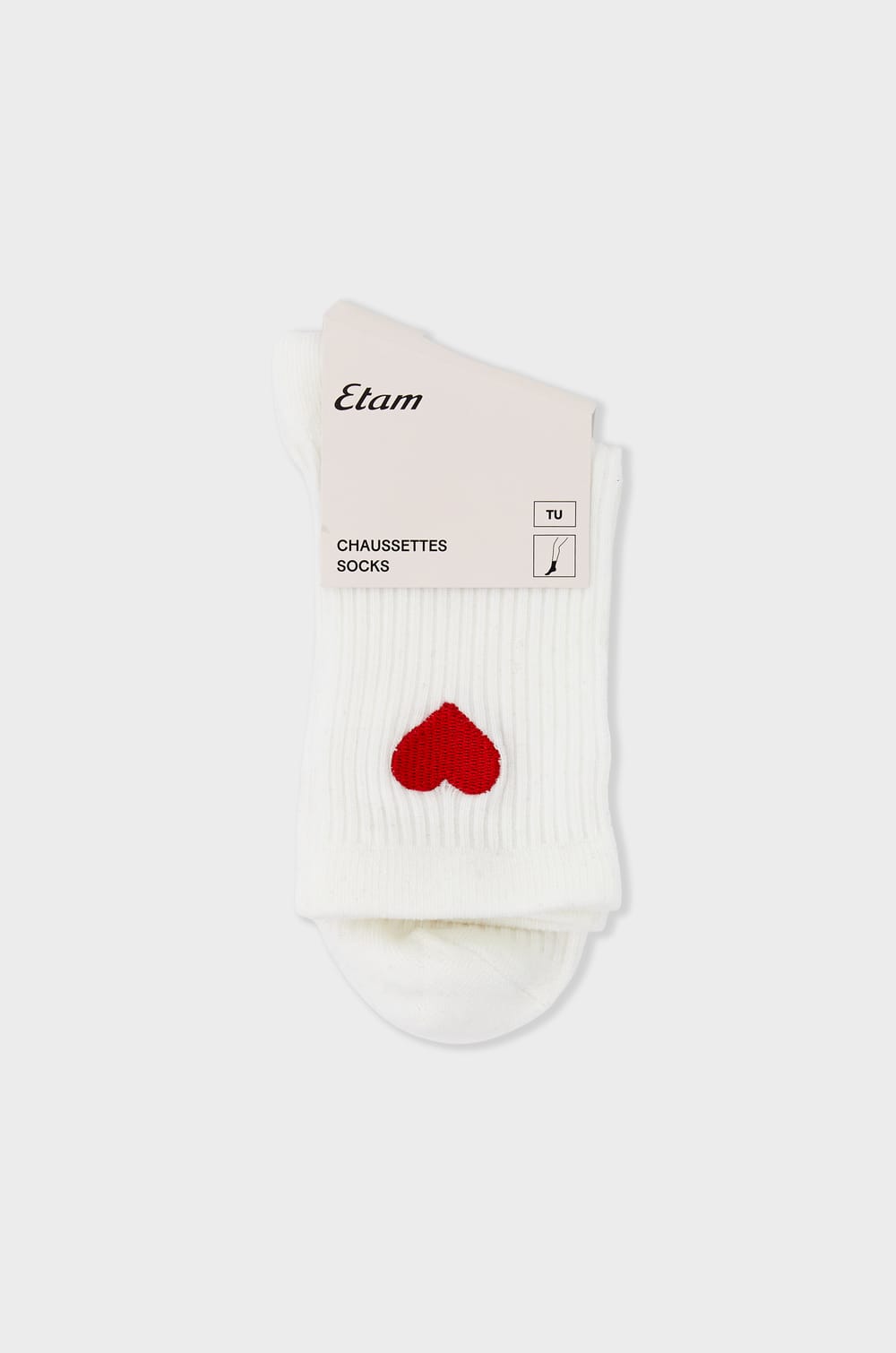 Chaussettes effet côtelé;${refinementColor}