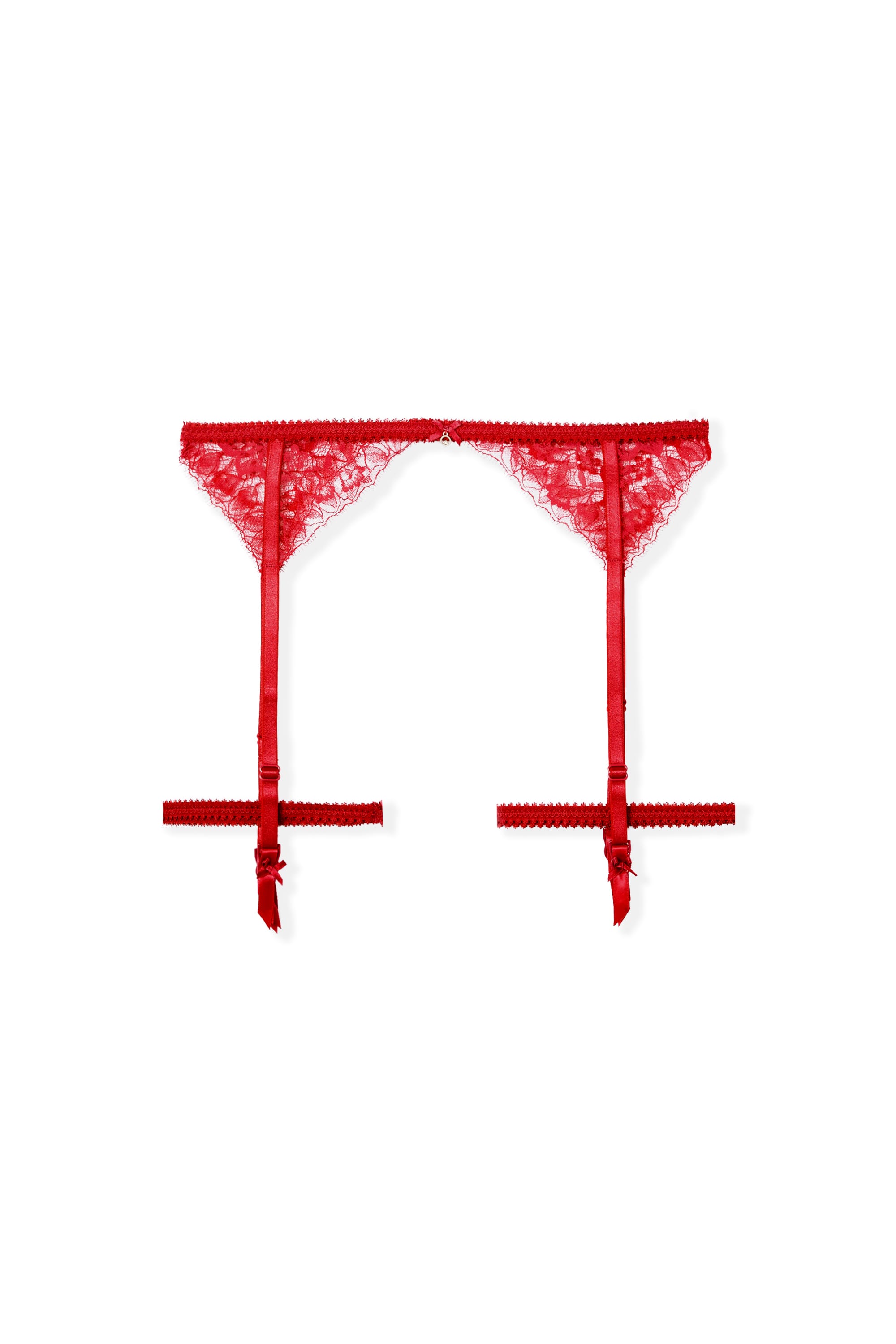 Lace Garter Belt - MASCARADE - ROUGE - ETAM