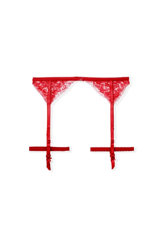 Porte-jarretelles en dentelle;${refinementColor}