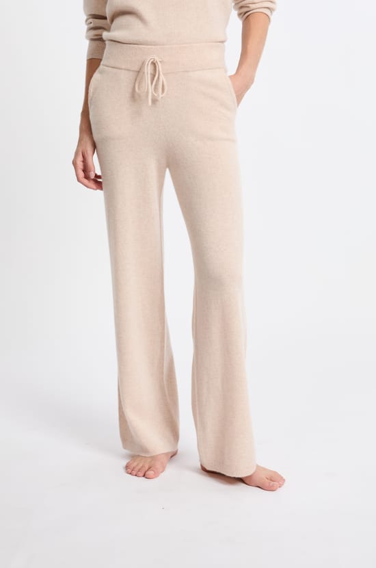 Pantalon de pyjama en cachemire;${refinementColor}