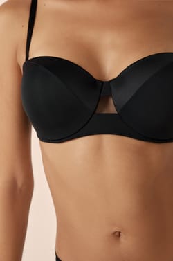 Bandeau BH mit leichten Schalen und abnehmbaren Tr&auml;gern;${refinementColor}