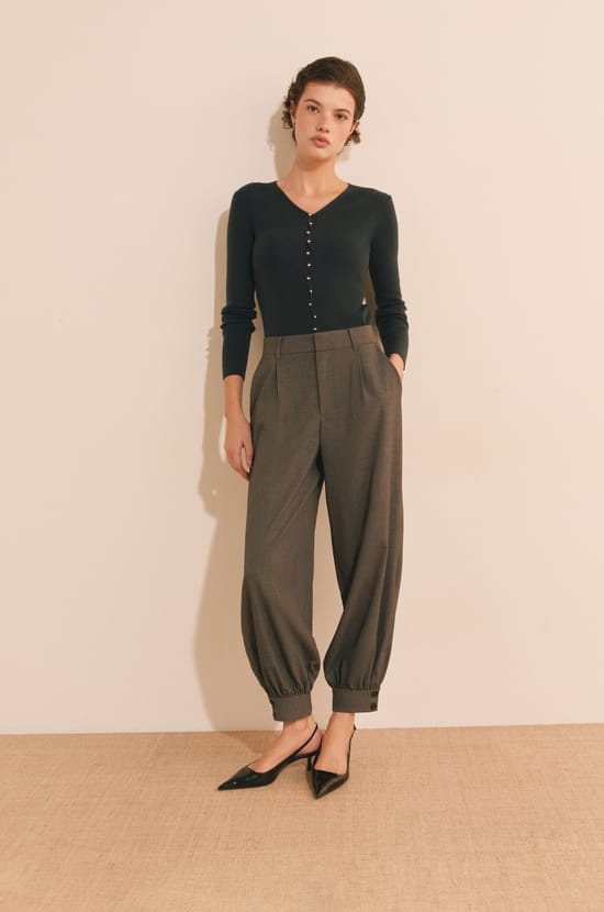 Pantalon bouffant;${refinementColor}