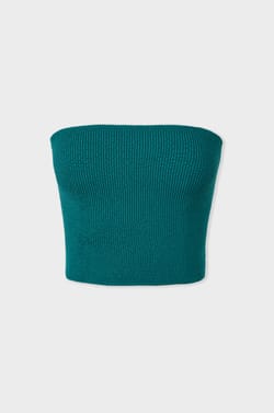 Bandeau/Skirt in Stretchy Material;${refinementColor}