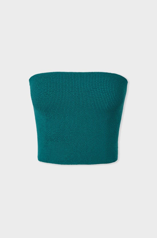 Bandeau/Skirt in Stretchy Material;${refinementColor}