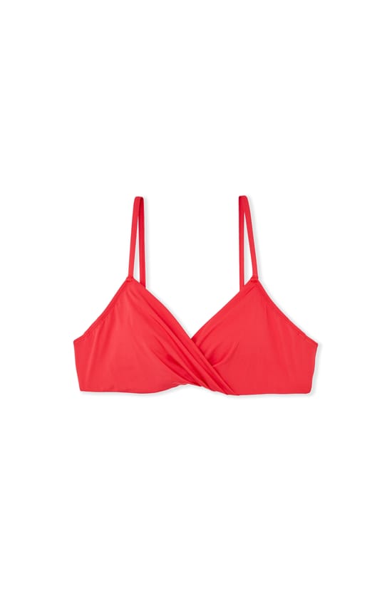 Triangle Bikini Top with Underwires;${refinementColor}