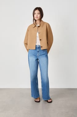 Veste effet suèdine;${refinementColor}