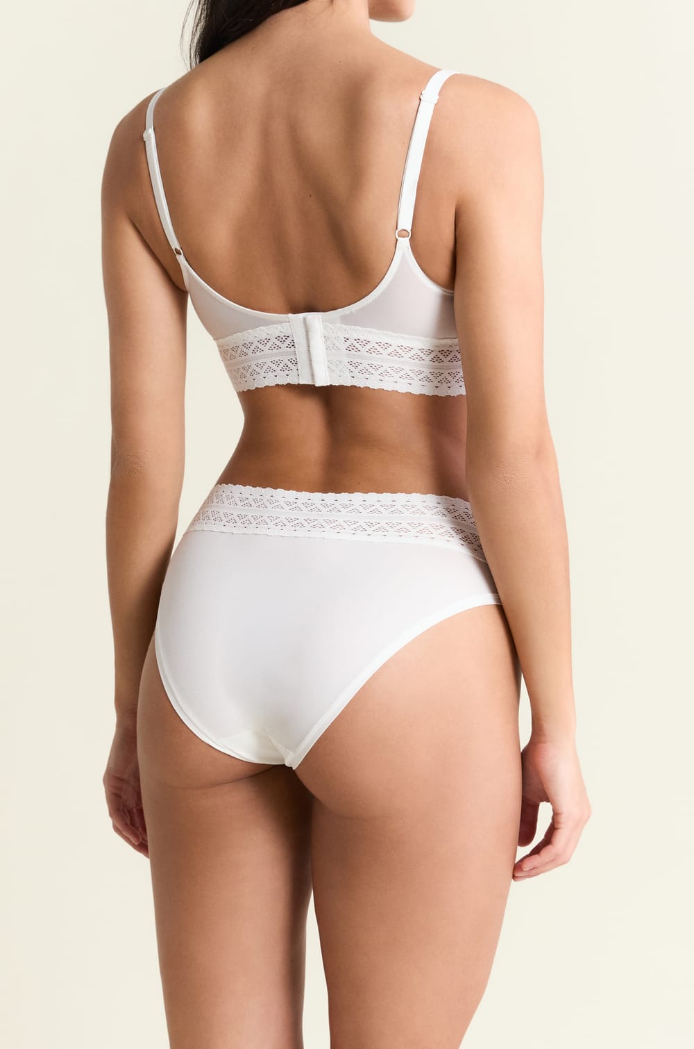 Culotte de maternit&eacute; d&eacute;tails dentelle;${refinementColor}