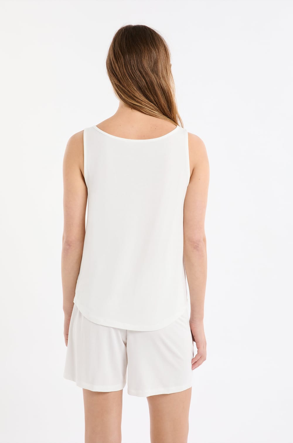   Camiseta de tirantes lisa;${refinementColor}