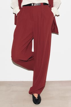 Pantalon coupe droite;${refinementColor}