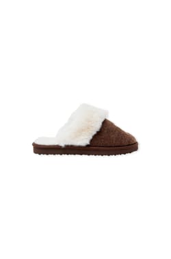 Chaussons mules avec motif ourson;${refinementColor}