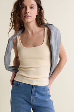 Camiseta sin mangas de algod&oacute;n;${refinementColor}