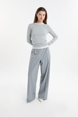 T-shirt &agrave; manches longues en coton;${refinementColor}