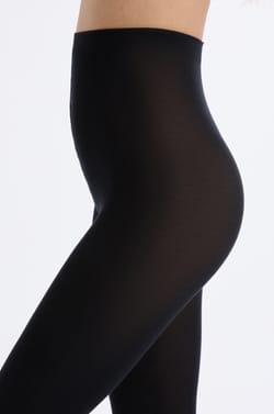 Essential opaque tights with thermal effect - 100D;${refinementColor}