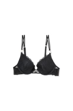 Bra N.2 - The Plunge Push-up in Floral Embroidery;${refinementColor}