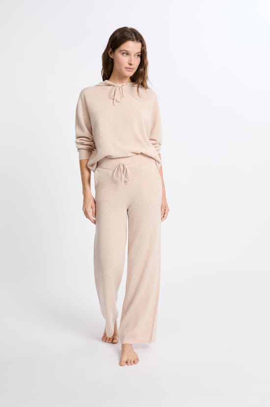 Pantalon de pyjama en cachemire;${refinementColor}