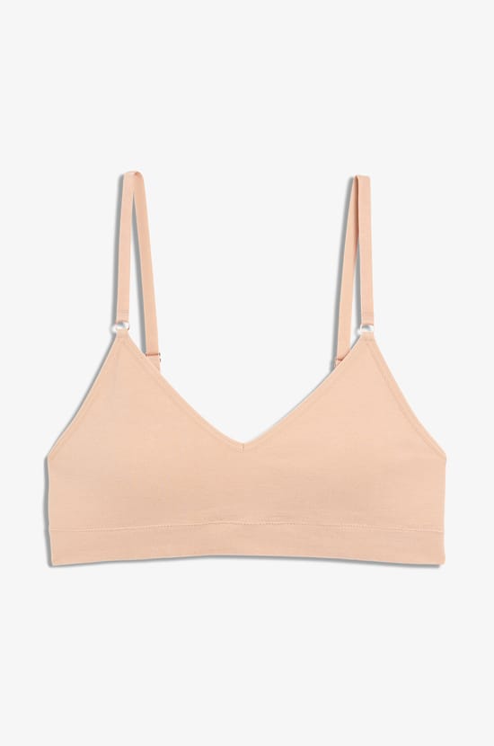 Comfort Cotton Bralette;${refinementColor}