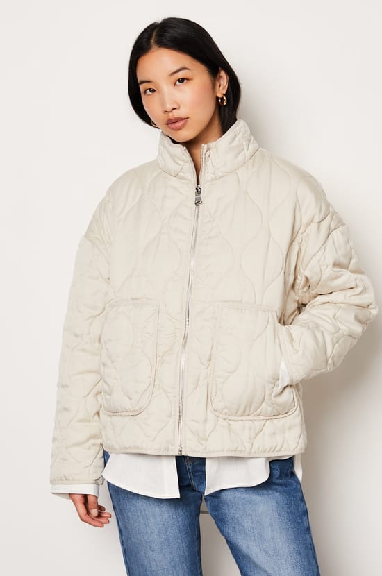 Quilted Jacket;${refinementColor}