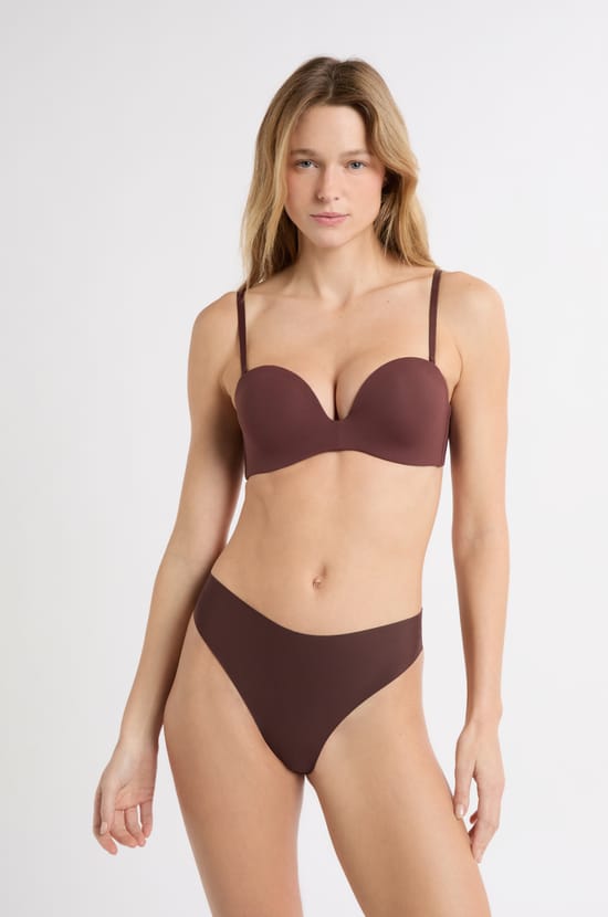 Push-up Strapless Bra;${refinementColor}