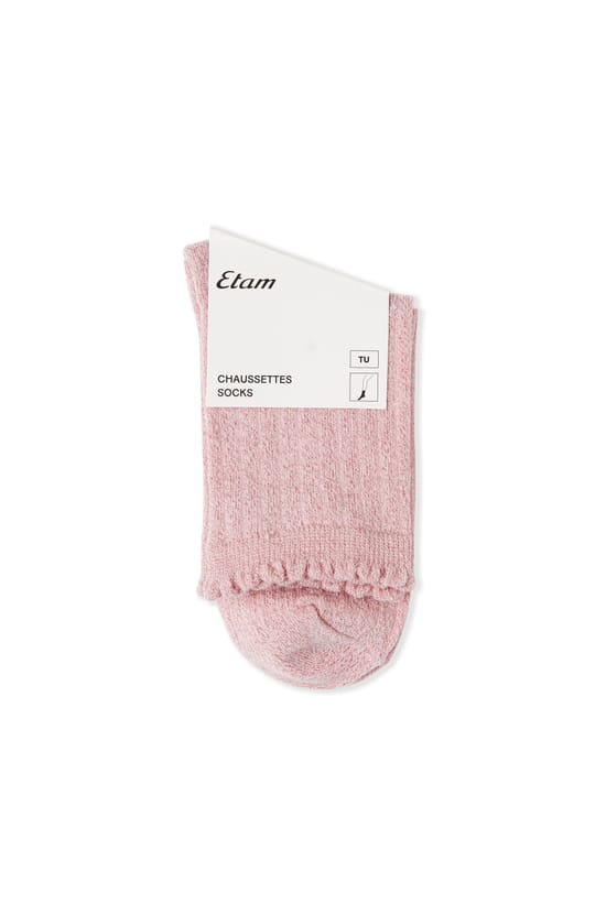 Chaussettes iris&eacute;es avec coton;${refinementColor}