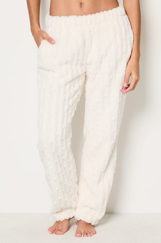 Pantalon de pyjama polaire;${refinementColor}