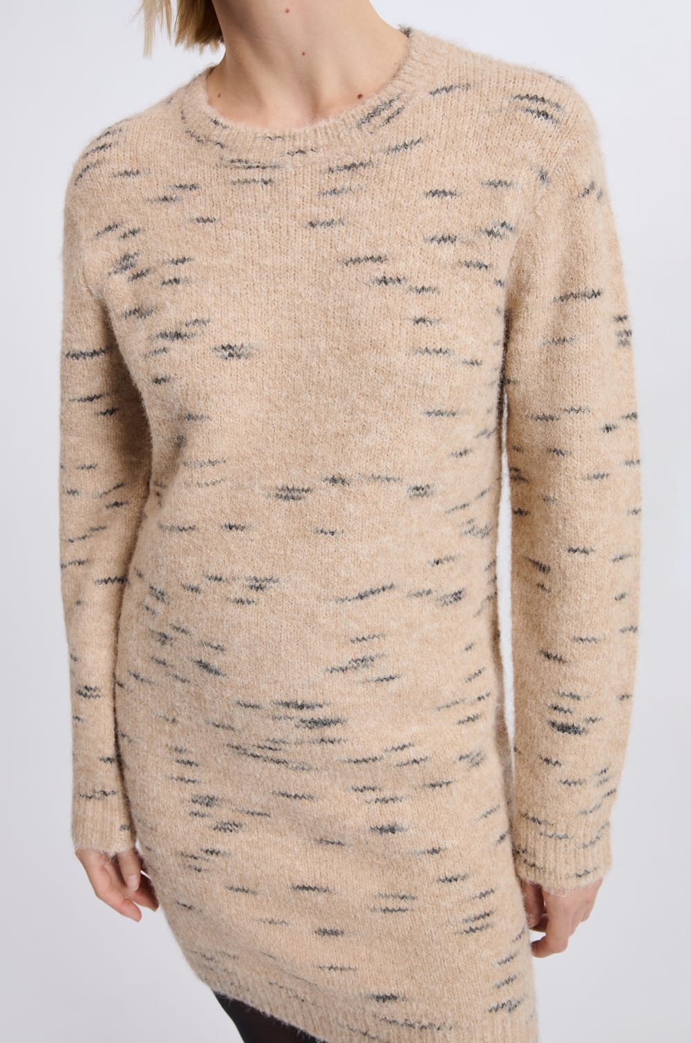 Knit Sweater Dress;${refinementColor}