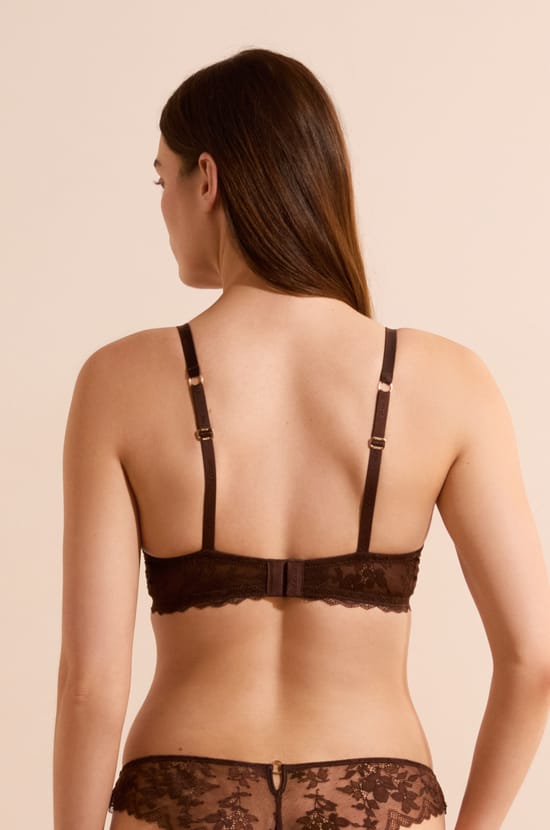 Soutien-gorge N.7 - Le corbeille foulard en dentelle;${refinementColor}