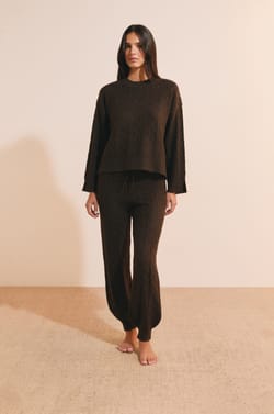 Pantalon en maille;${refinementColor}