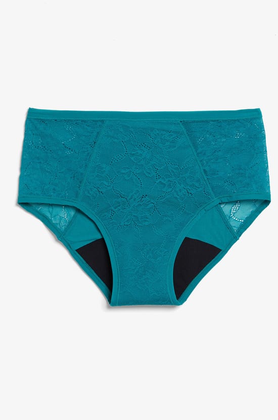 Flux moyen Culotte menstruelle AYA IMP FOND VERT ETAM