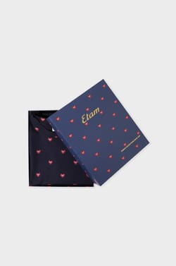 2-Piece Heart Print Cotton Pyjama Gift Set;${refinementColor}